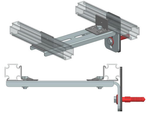 WALLBOX звукоизоляция крепежных элементов